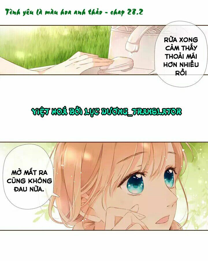 Tình yêu là màu hoa anh thảo: Chapter 28.2