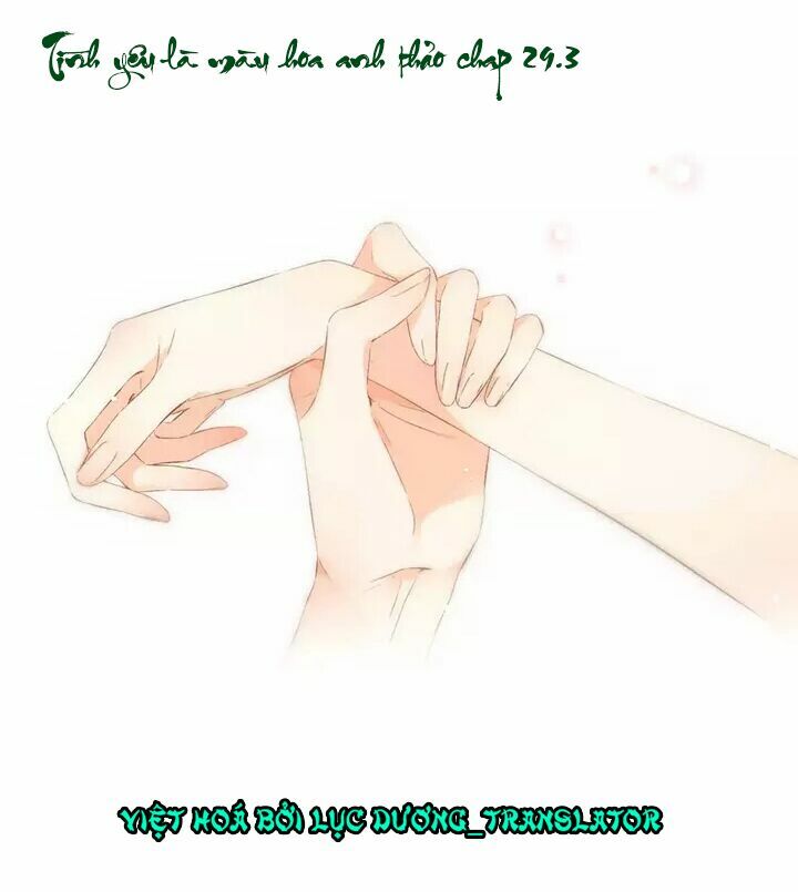 Tình yêu là màu hoa anh thảo: Chapter 29.3