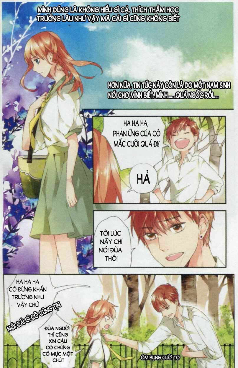 Tình yêu là màu hoa anh thảo: Chapter 3