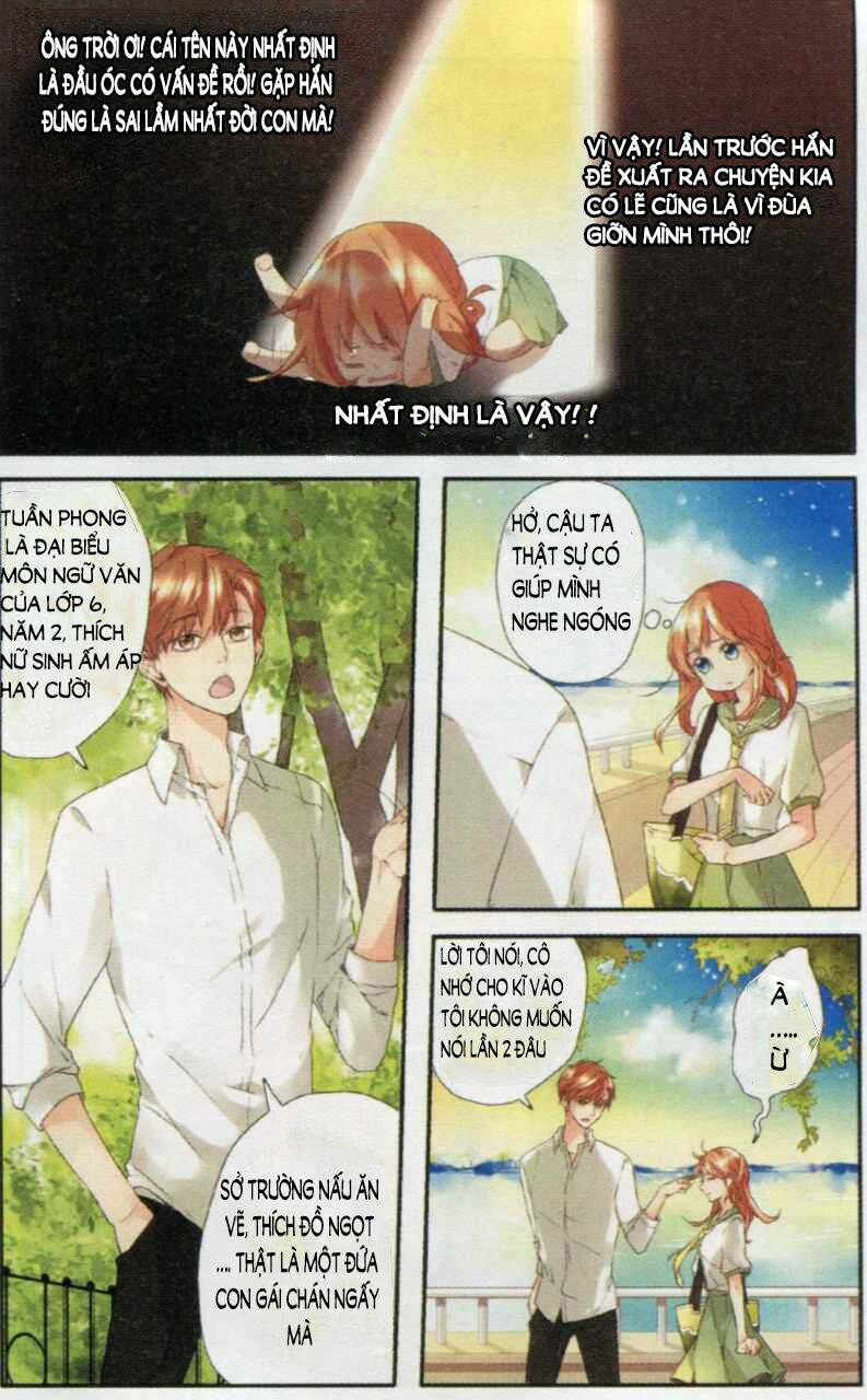 Tình yêu là màu hoa anh thảo: Chapter 3