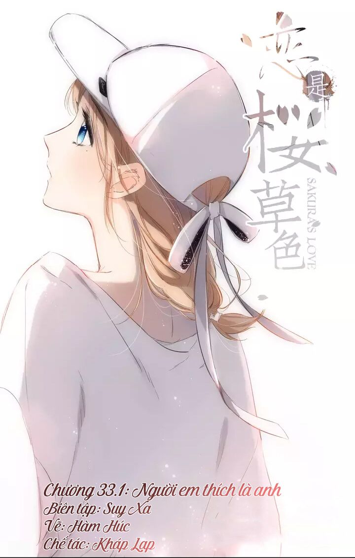 Tình yêu là màu hoa anh thảo: Chapter 33.1