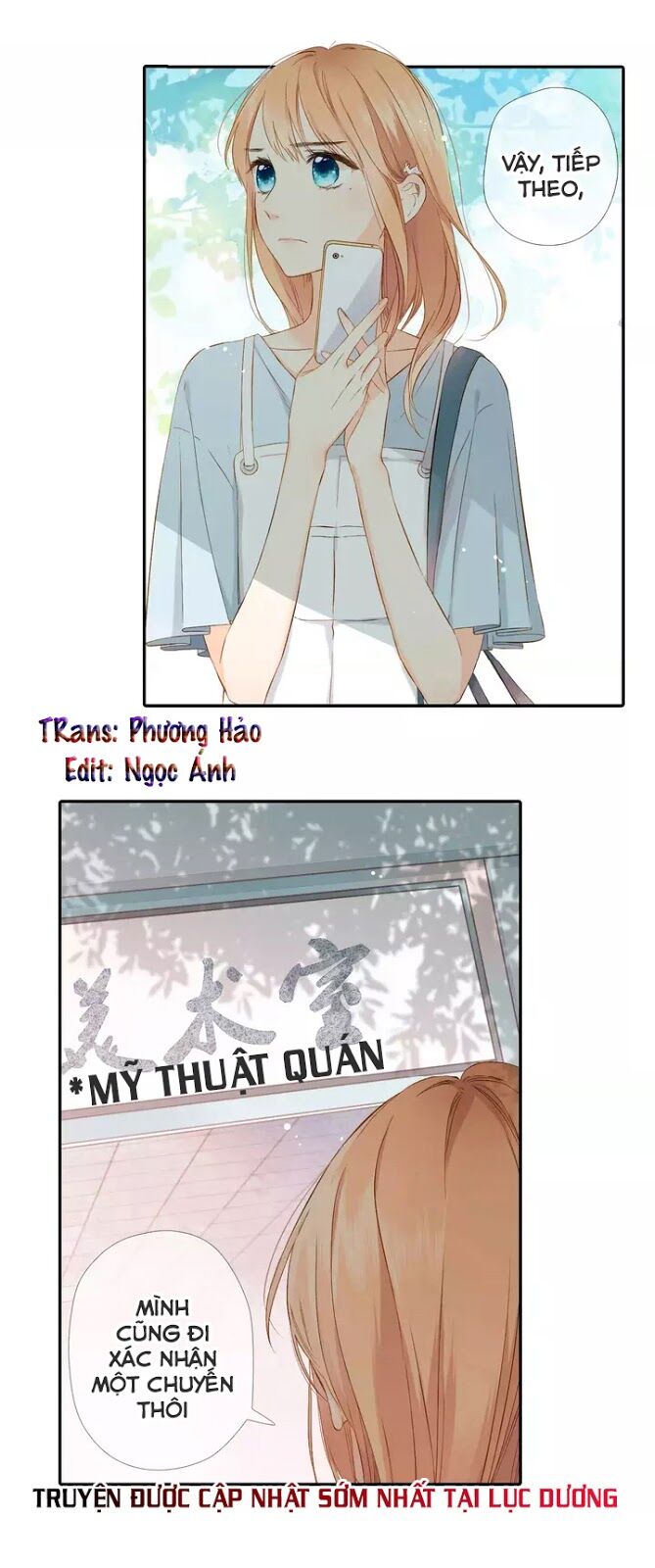 Tình yêu là màu hoa anh thảo: Chapter 33.1