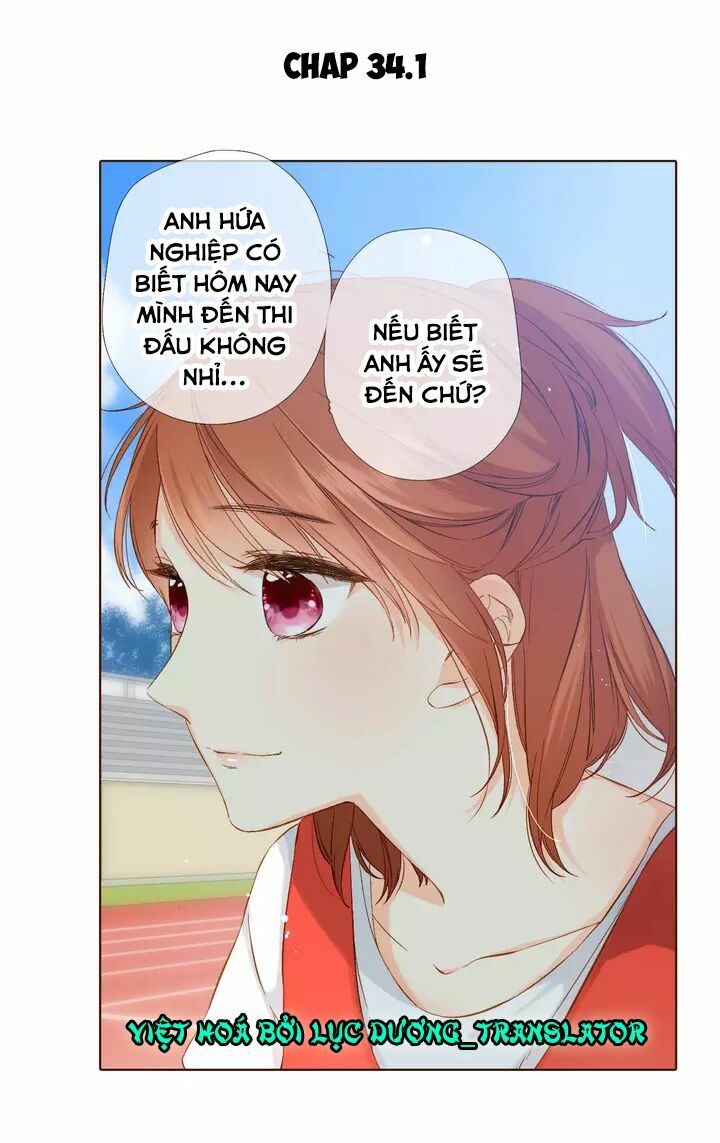 Tình yêu là màu hoa anh thảo: Chapter 34.1