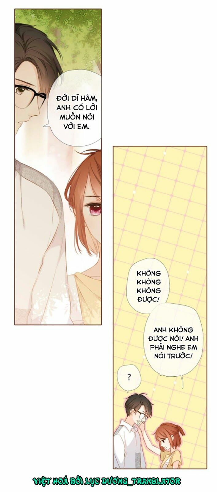 Tình yêu là màu hoa anh thảo: Chapter 36.1