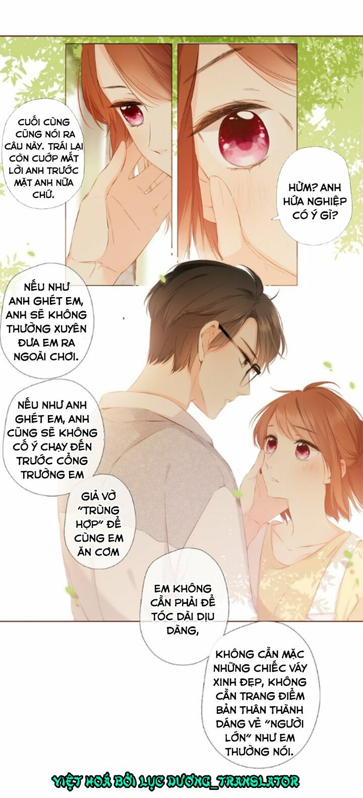 Tình yêu là màu hoa anh thảo: Chapter 36.1