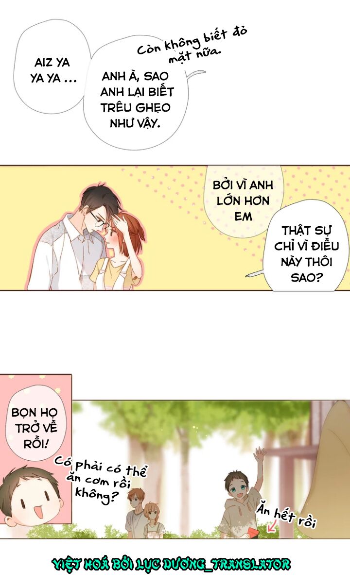 Tình yêu là màu hoa anh thảo: Chapter 36.2