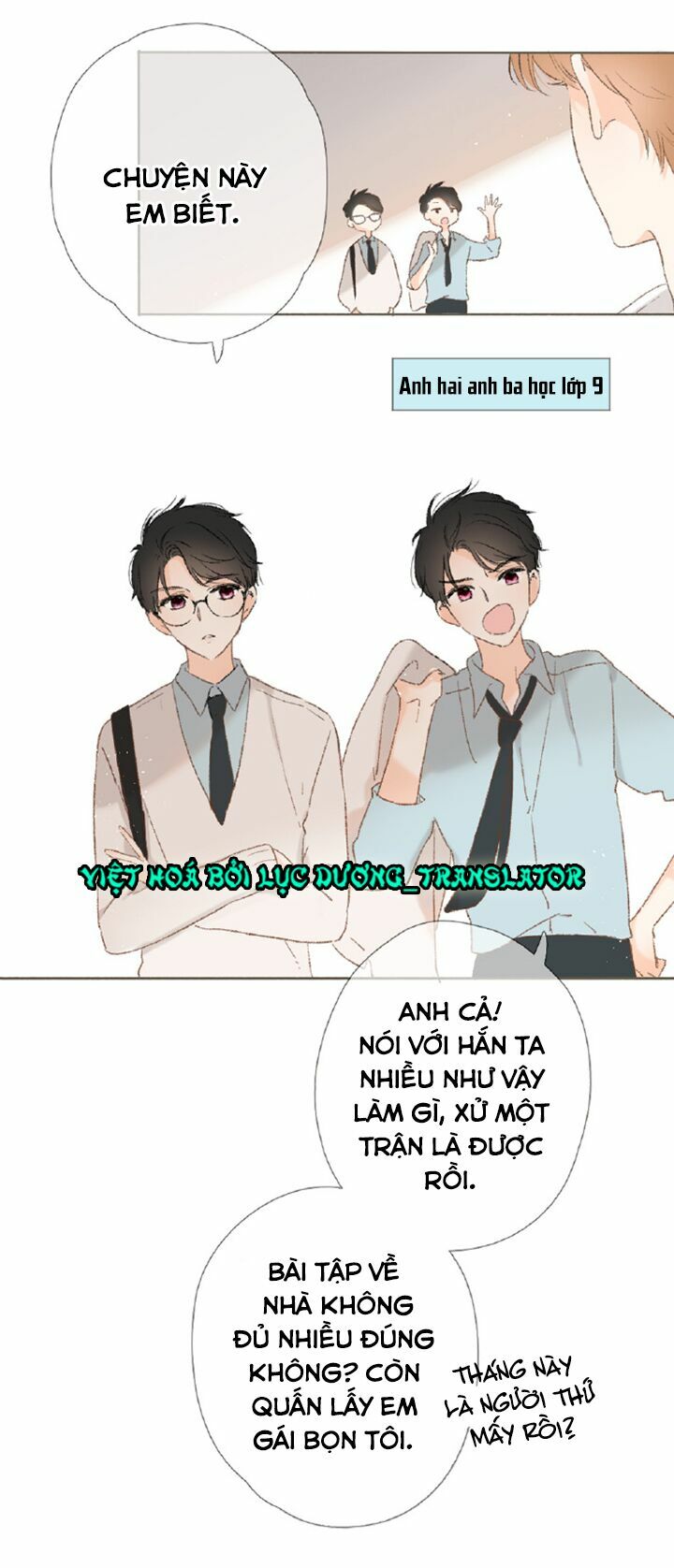 Tình yêu là màu hoa anh thảo: Chapter 37.1