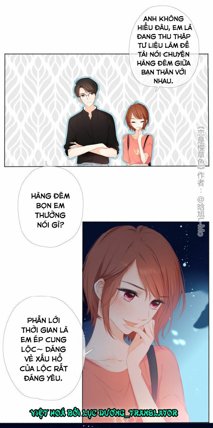 Tình yêu là màu hoa anh thảo: Chapter 37.3