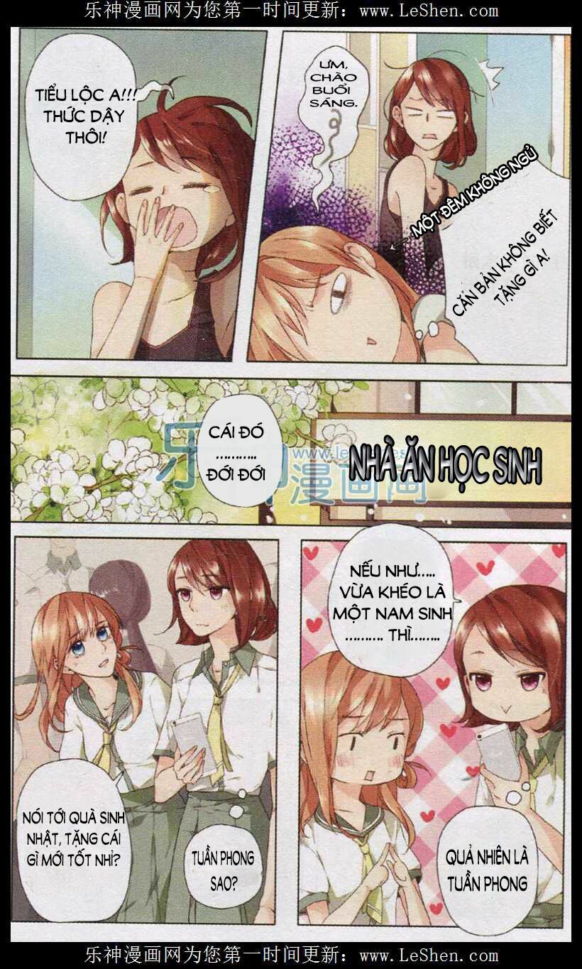 Tình yêu là màu hoa anh thảo: Chapter 4