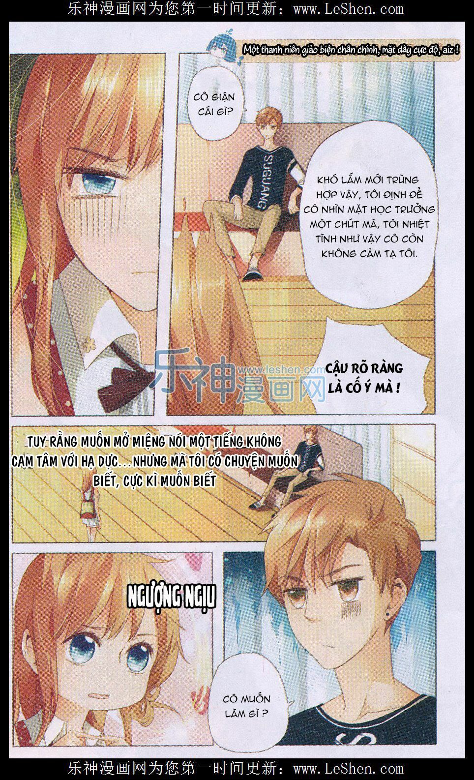 Tình yêu là màu hoa anh thảo: Chapter 5