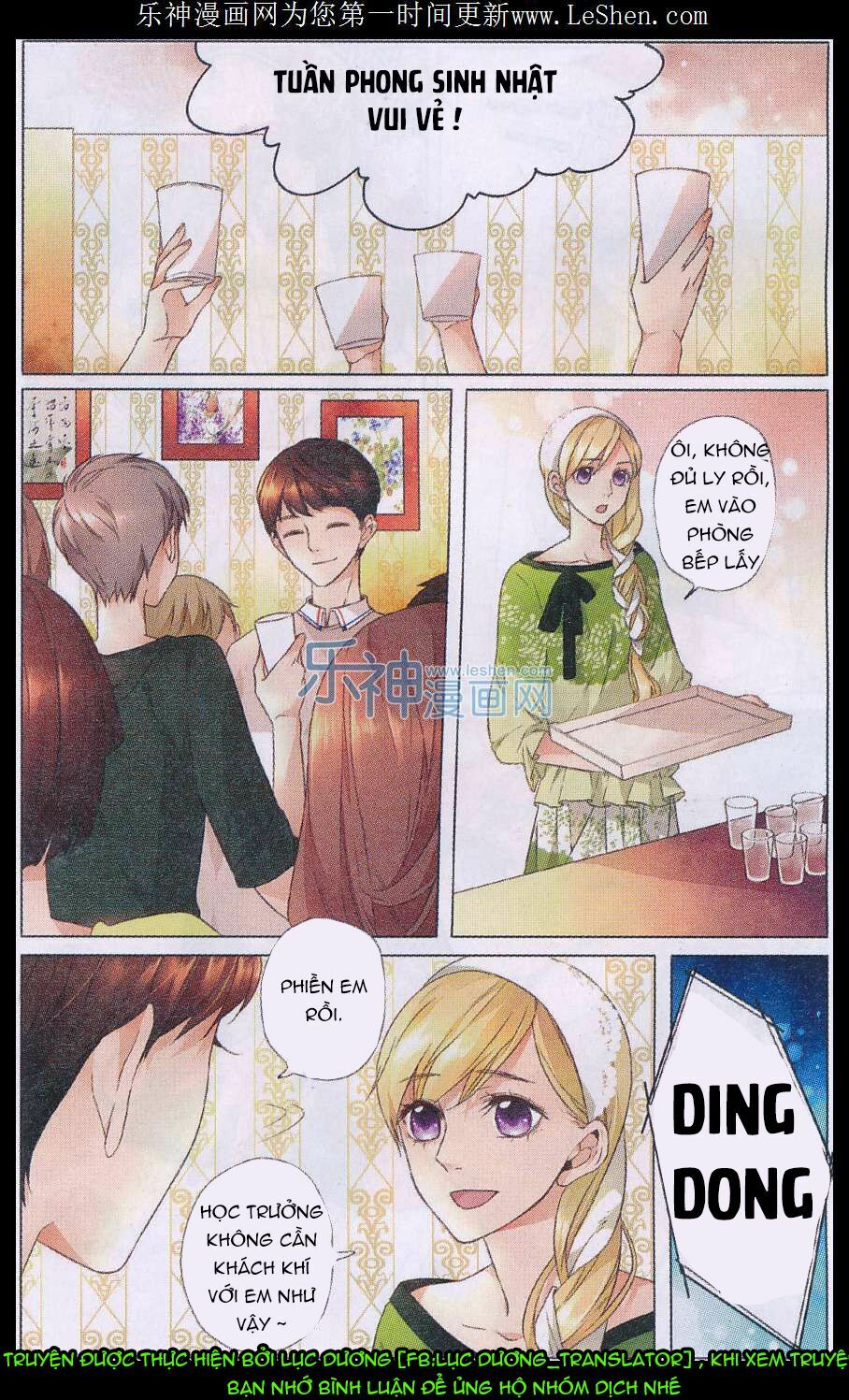 Tình yêu là màu hoa anh thảo: Chapter 6
