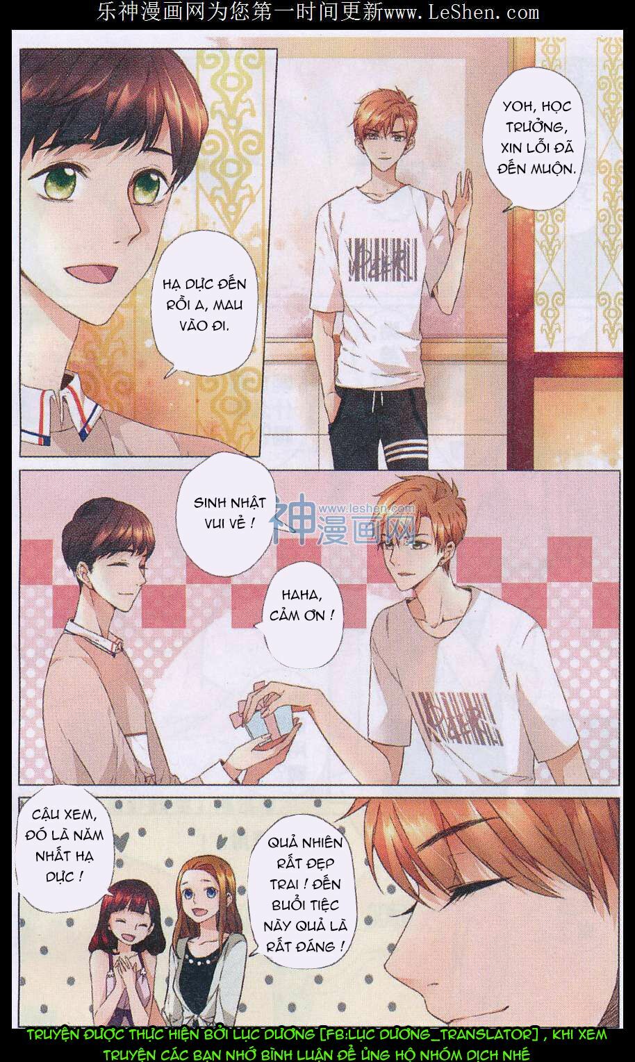 Tình yêu là màu hoa anh thảo: Chapter 6