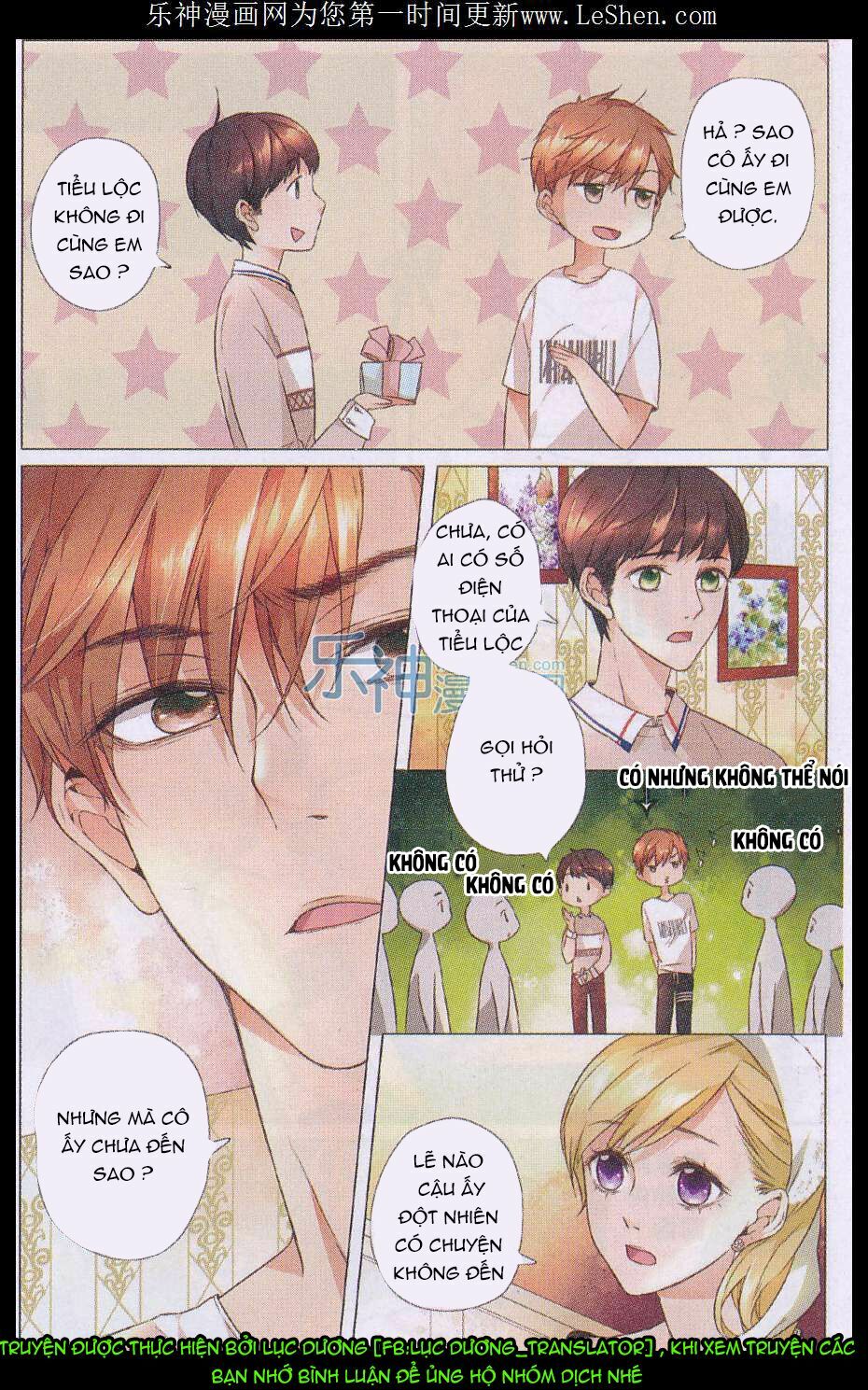 Tình yêu là màu hoa anh thảo: Chapter 6