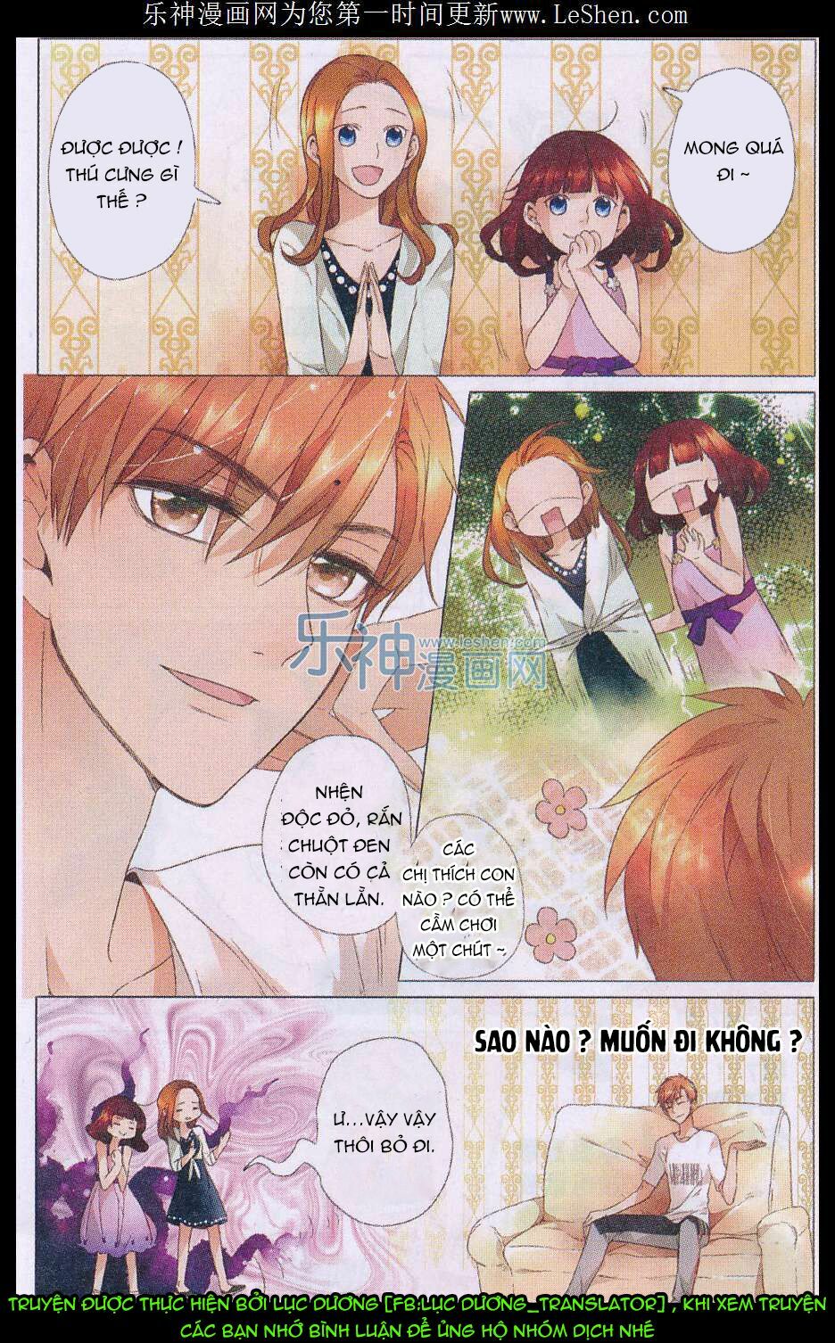 Tình yêu là màu hoa anh thảo: Chapter 6