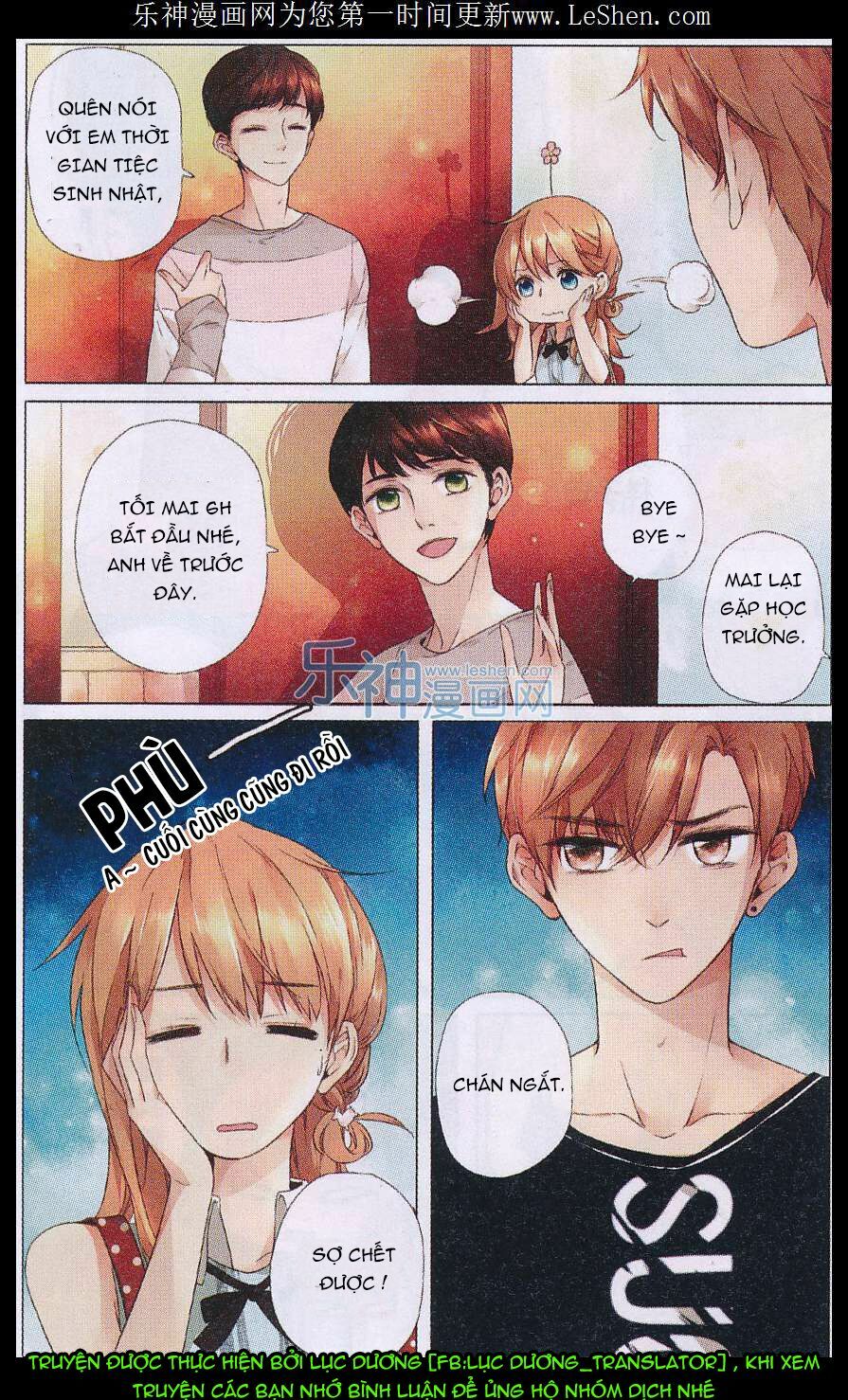 Tình yêu là màu hoa anh thảo: Chapter 6