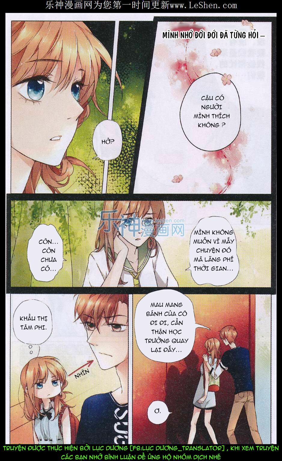 Tình yêu là màu hoa anh thảo: Chapter 6