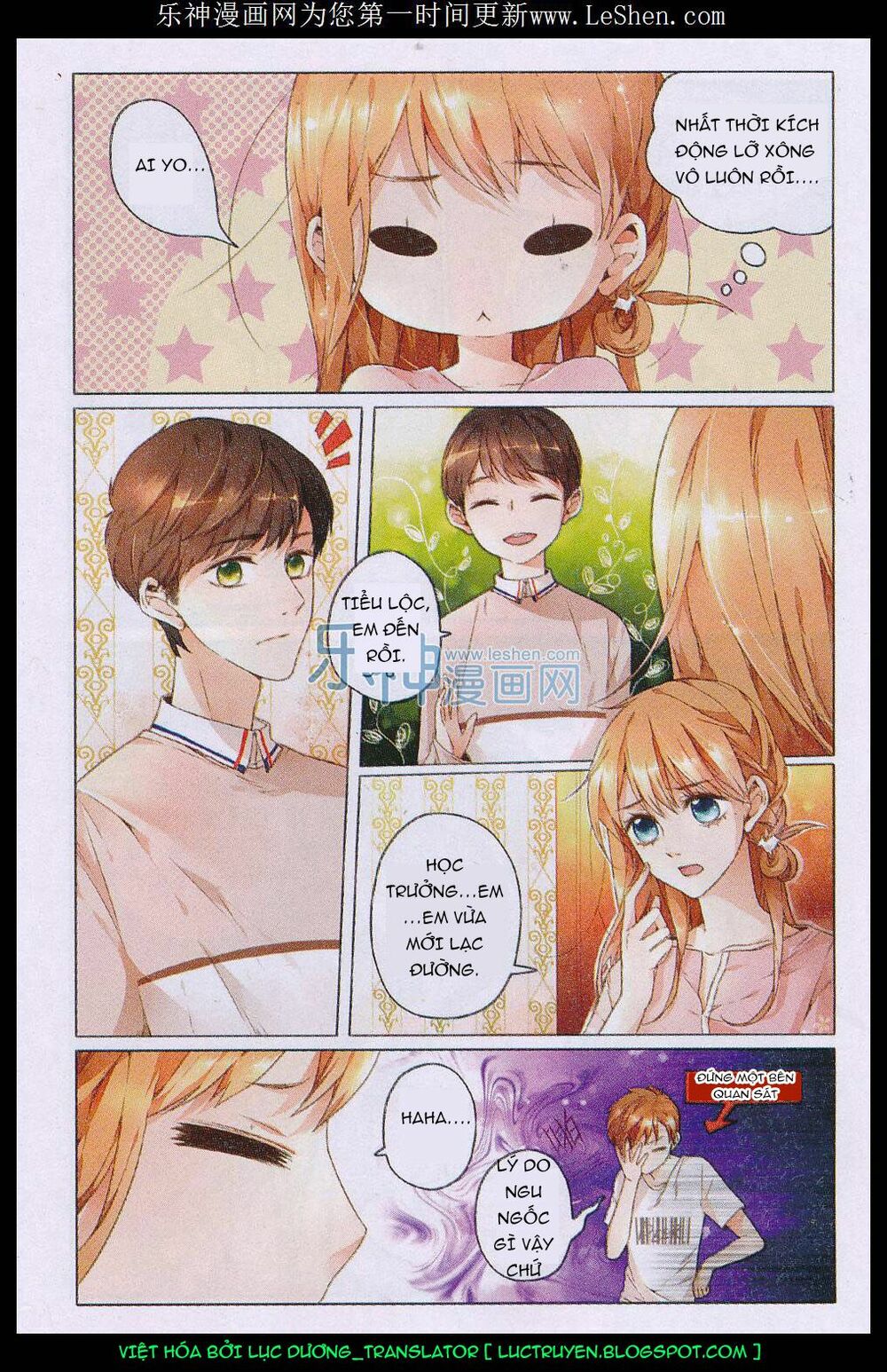Tình yêu là màu hoa anh thảo: Chapter 7