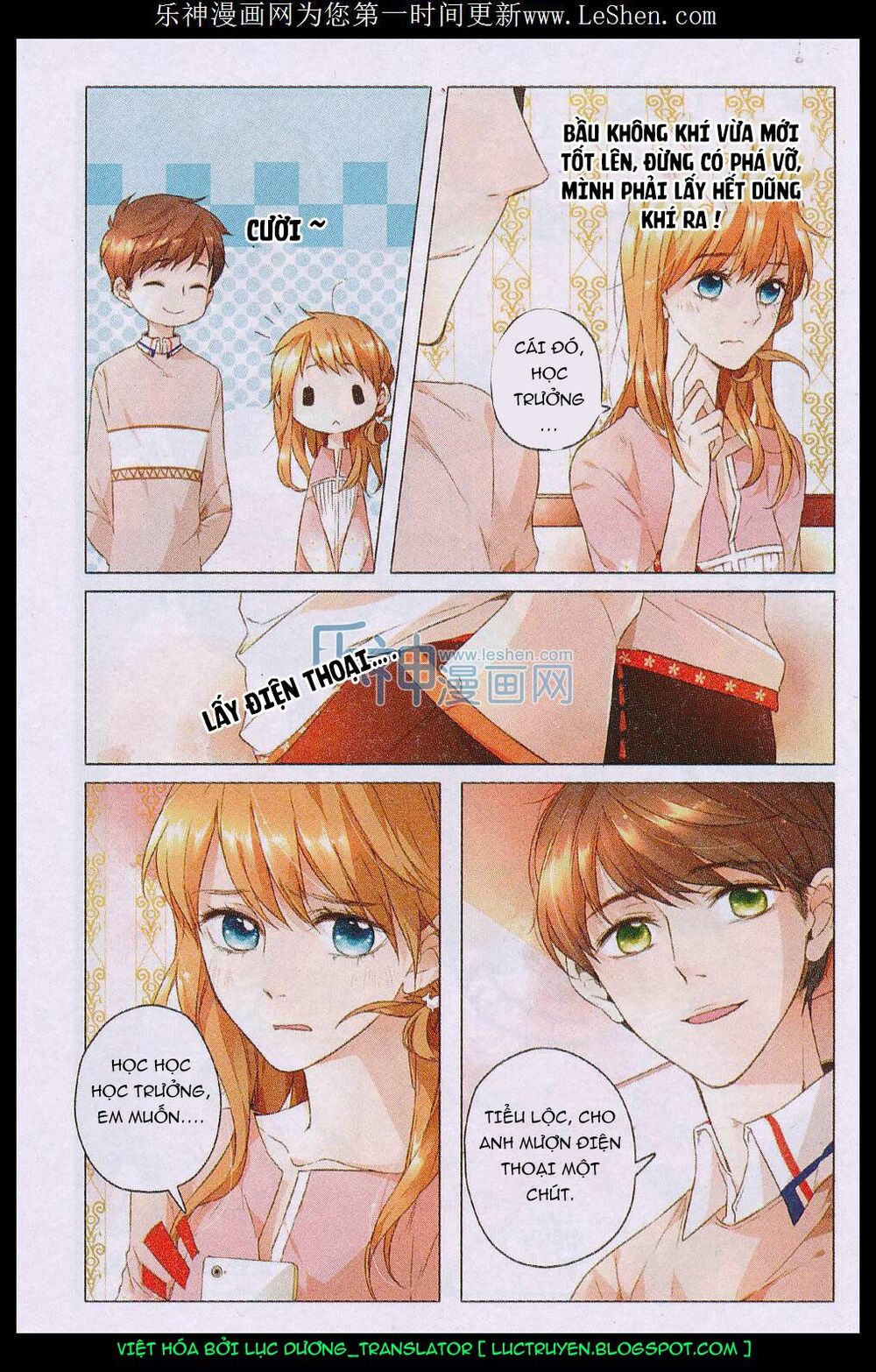 Tình yêu là màu hoa anh thảo: Chapter 7