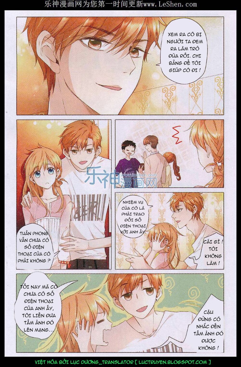 Tình yêu là màu hoa anh thảo: Chapter 7