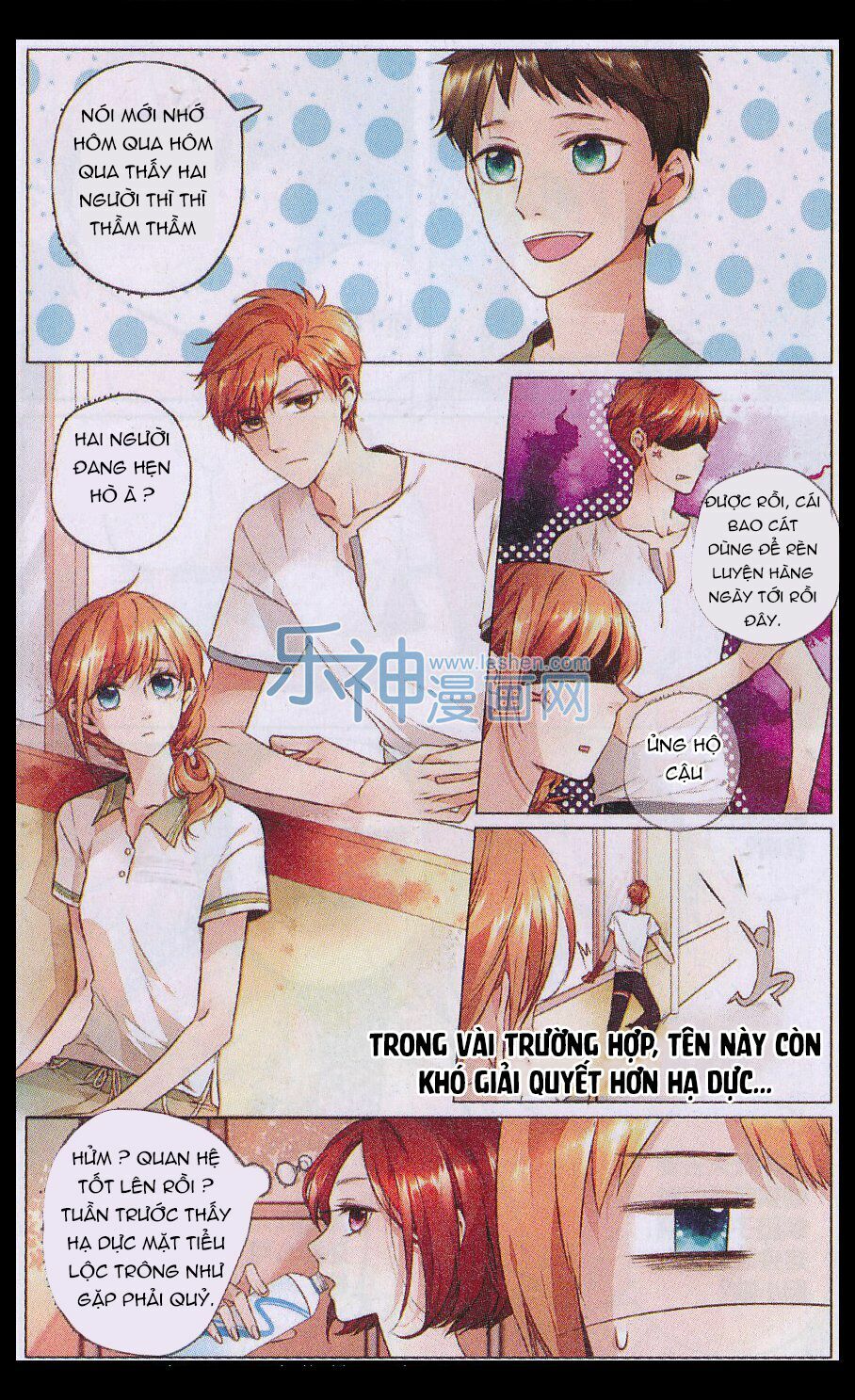 Tình yêu là màu hoa anh thảo: Chapter 8