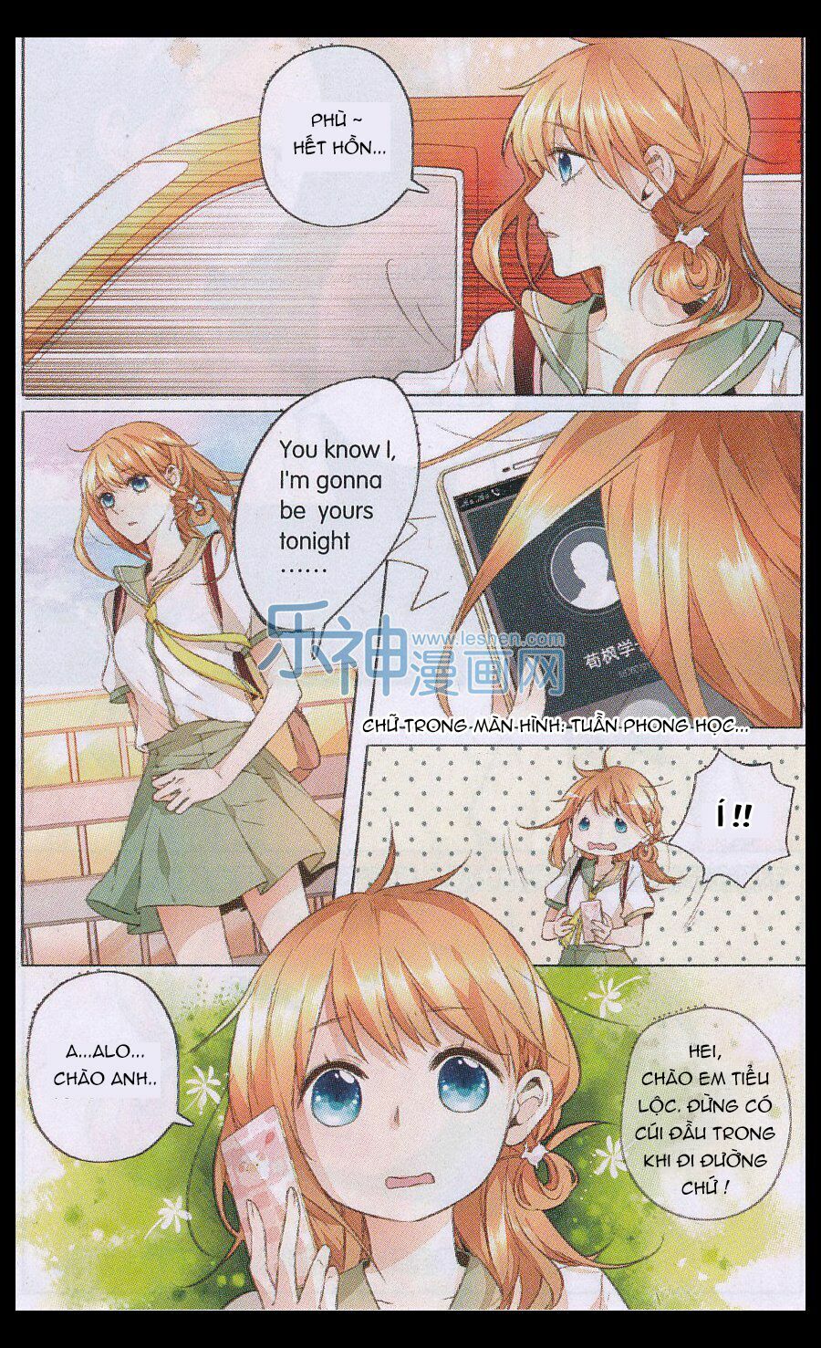 Tình yêu là màu hoa anh thảo: Chapter 8