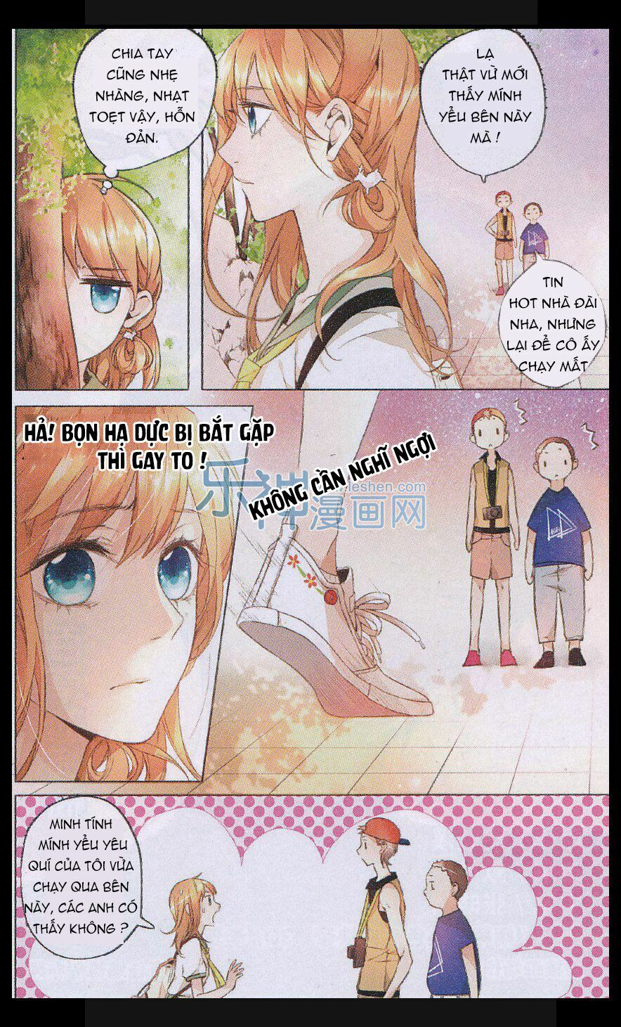 Tình yêu là màu hoa anh thảo: Chapter 8