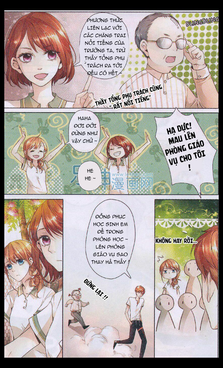 Tình yêu là màu hoa anh thảo: Chapter 8