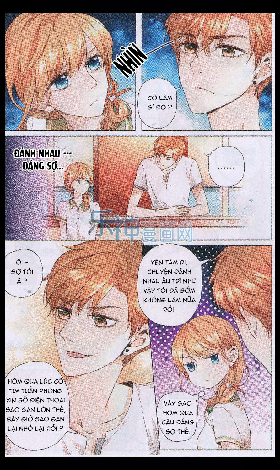 Tình yêu là màu hoa anh thảo: Chapter 8