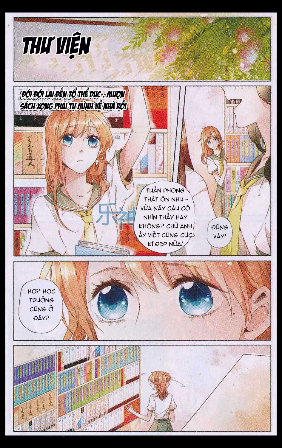 Tình yêu là màu hoa anh thảo: Chapter 9