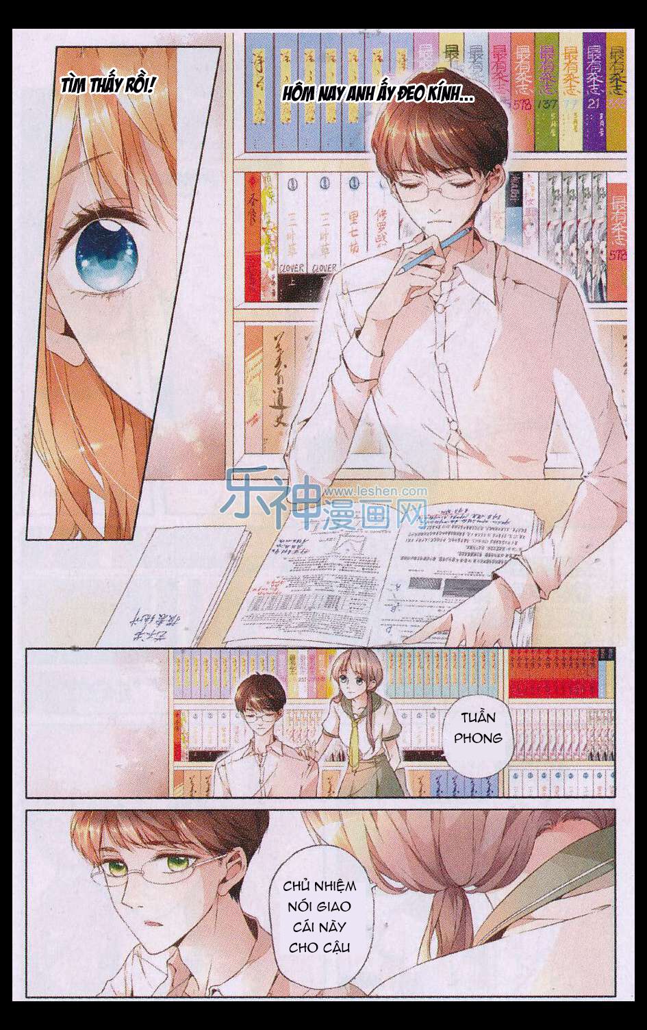 Tình yêu là màu hoa anh thảo: Chapter 9