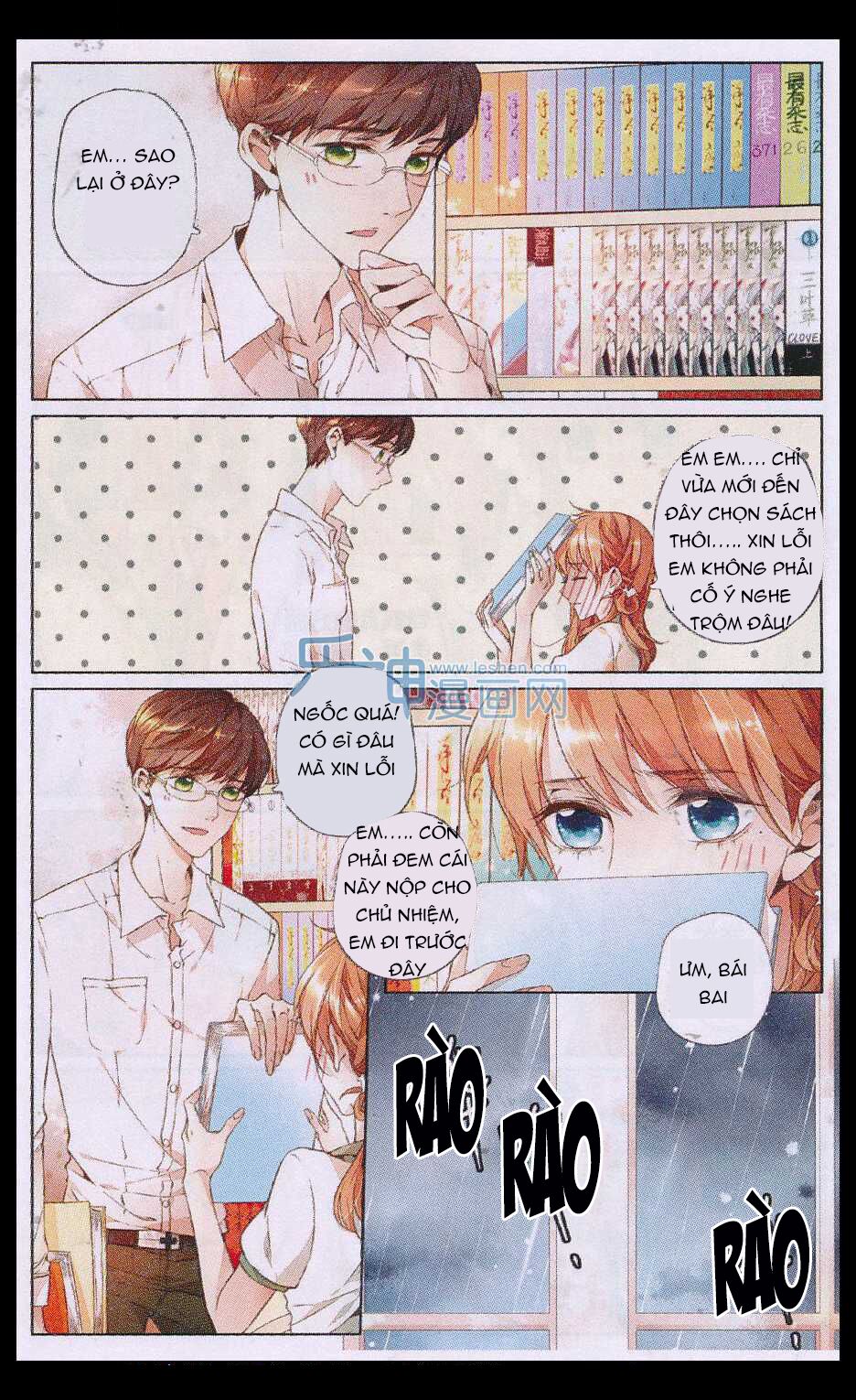 Tình yêu là màu hoa anh thảo: Chapter 9