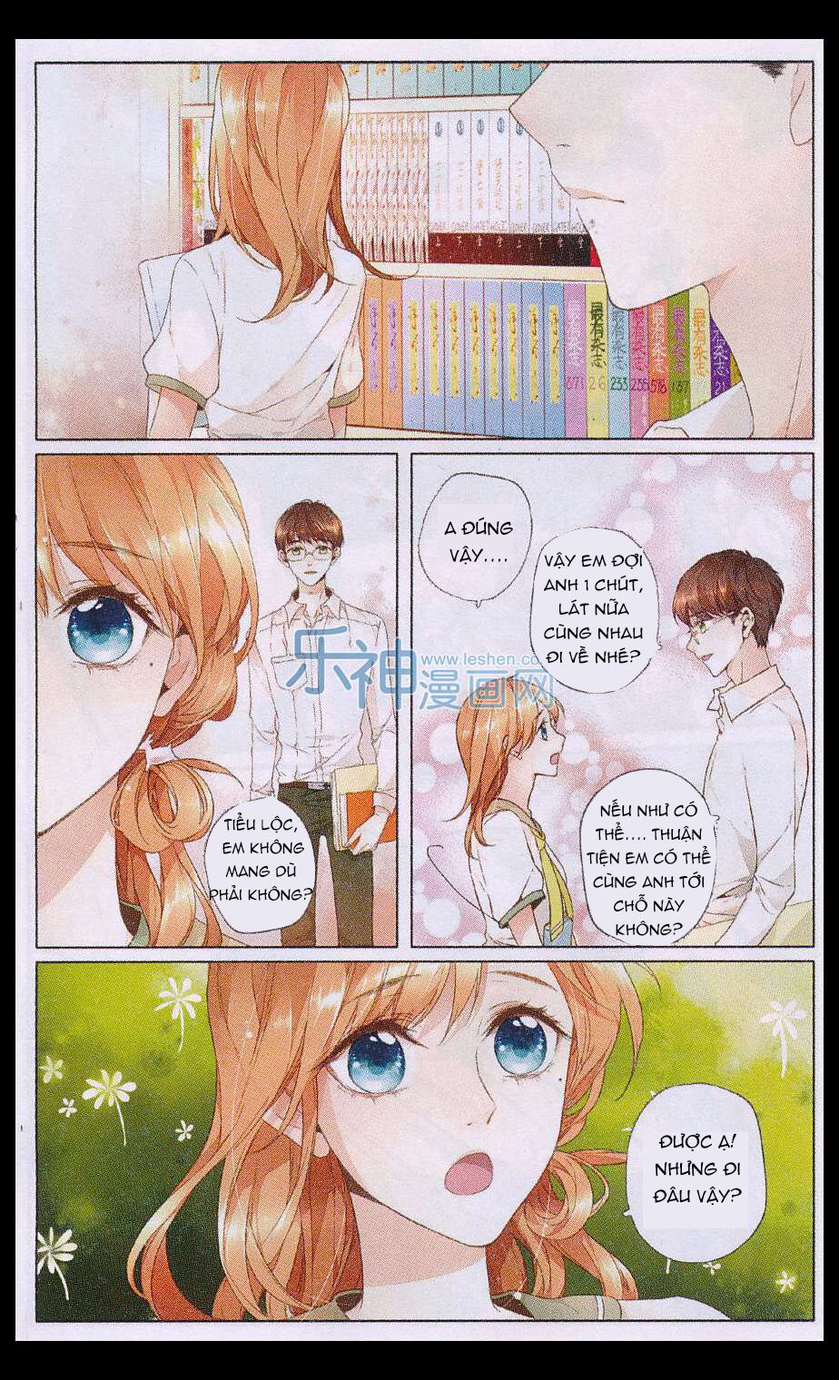 Tình yêu là màu hoa anh thảo: Chapter 9
