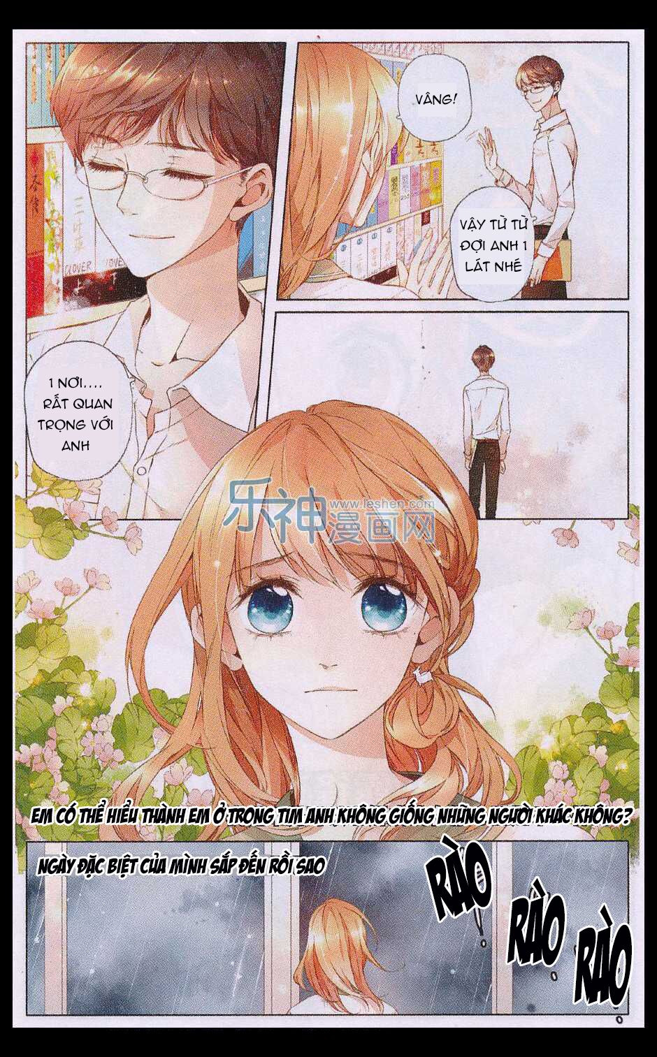Tình yêu là màu hoa anh thảo: Chapter 9