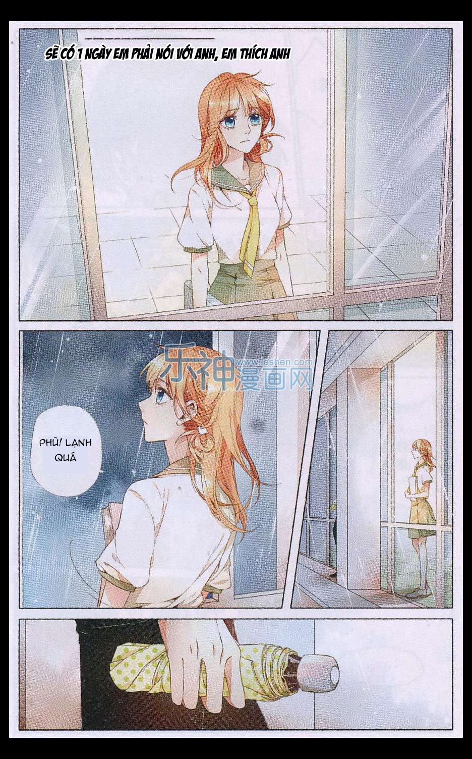 Tình yêu là màu hoa anh thảo: Chapter 9