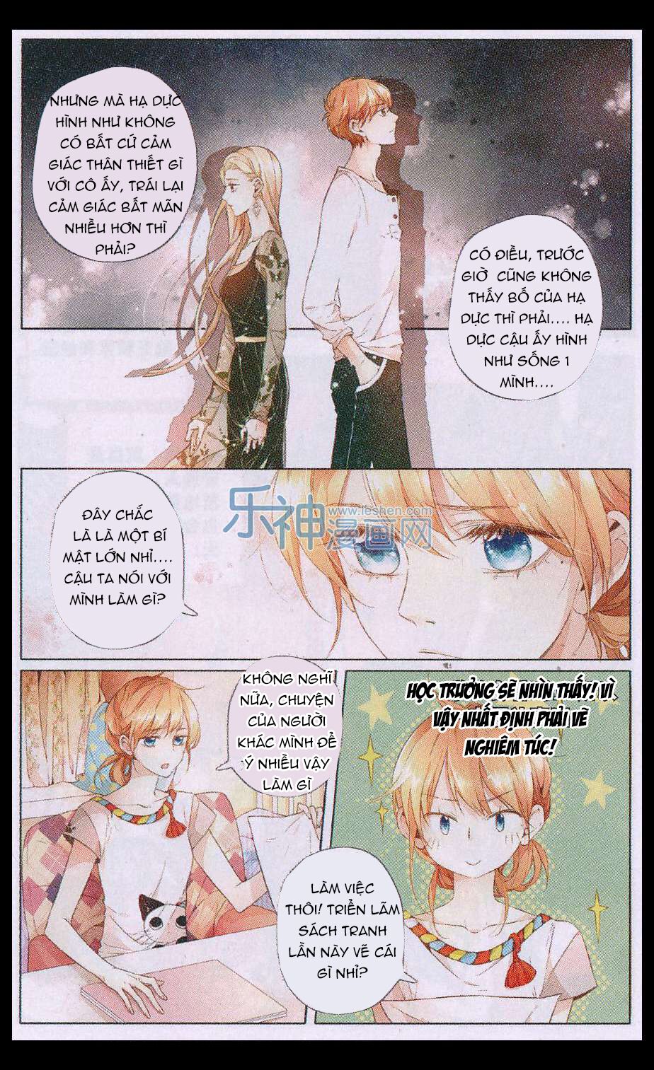 Tình yêu là màu hoa anh thảo: Chapter 9