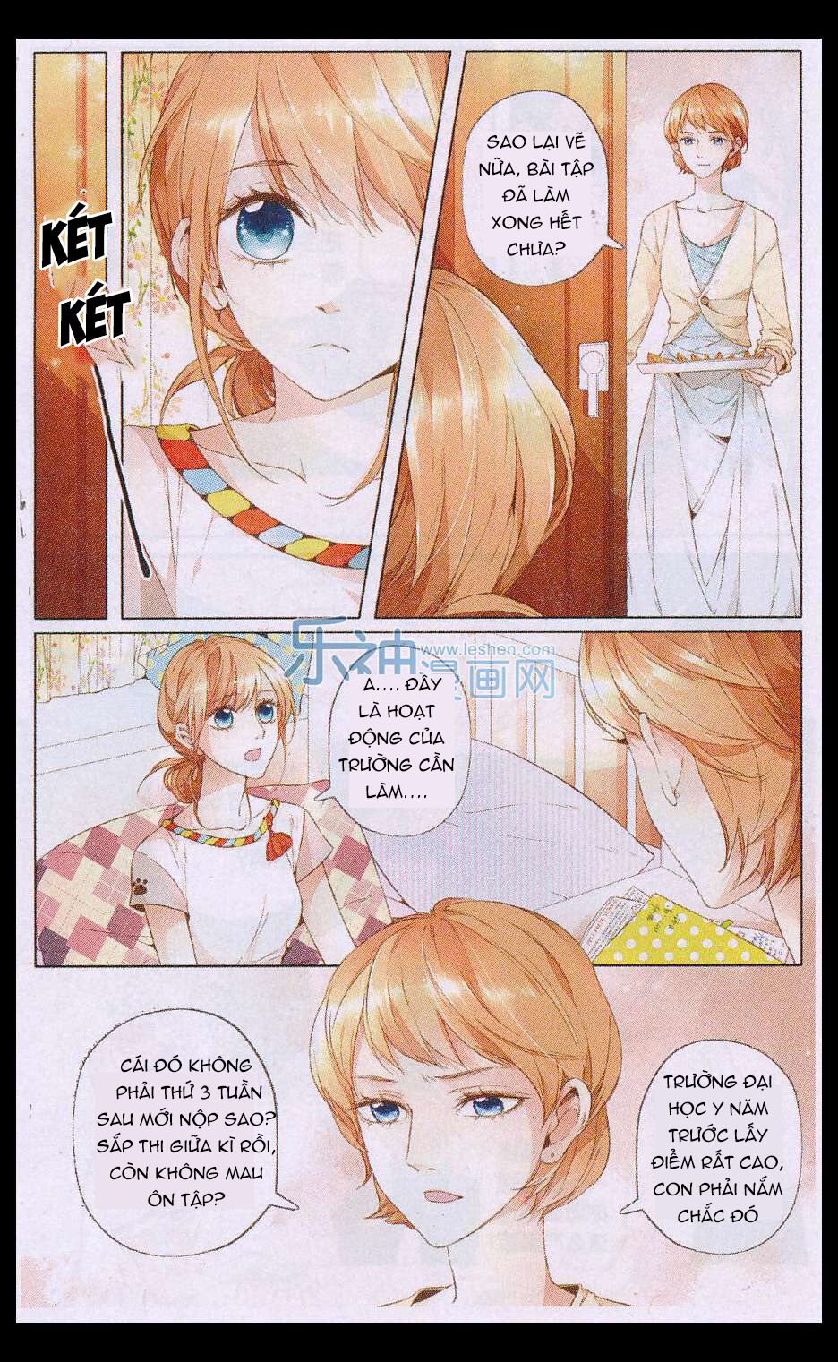 Tình yêu là màu hoa anh thảo: Chapter 9