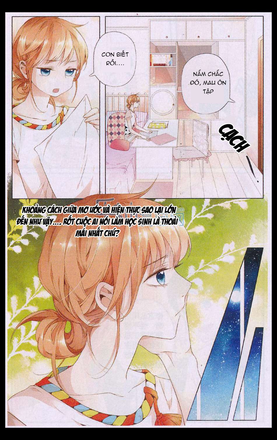 Tình yêu là màu hoa anh thảo: Chapter 9