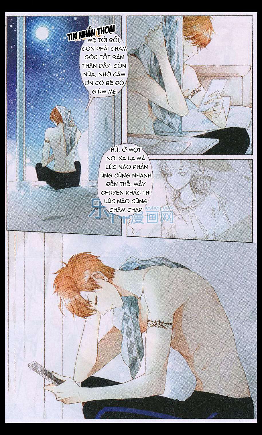 Tình yêu là màu hoa anh thảo: Chapter 9