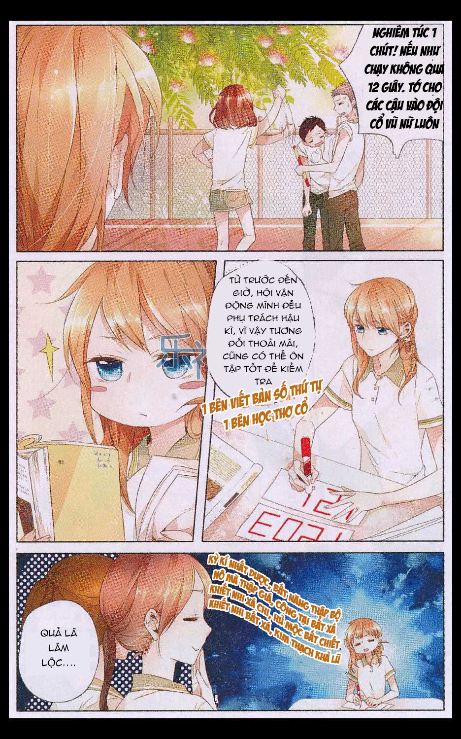 Tình yêu là màu hoa anh thảo: Chapter 9
