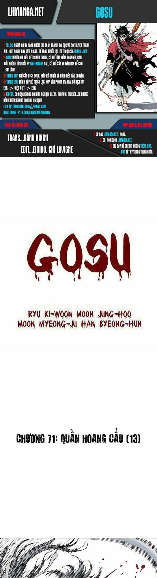 Gosu - Cao Thủ: Chapter 74