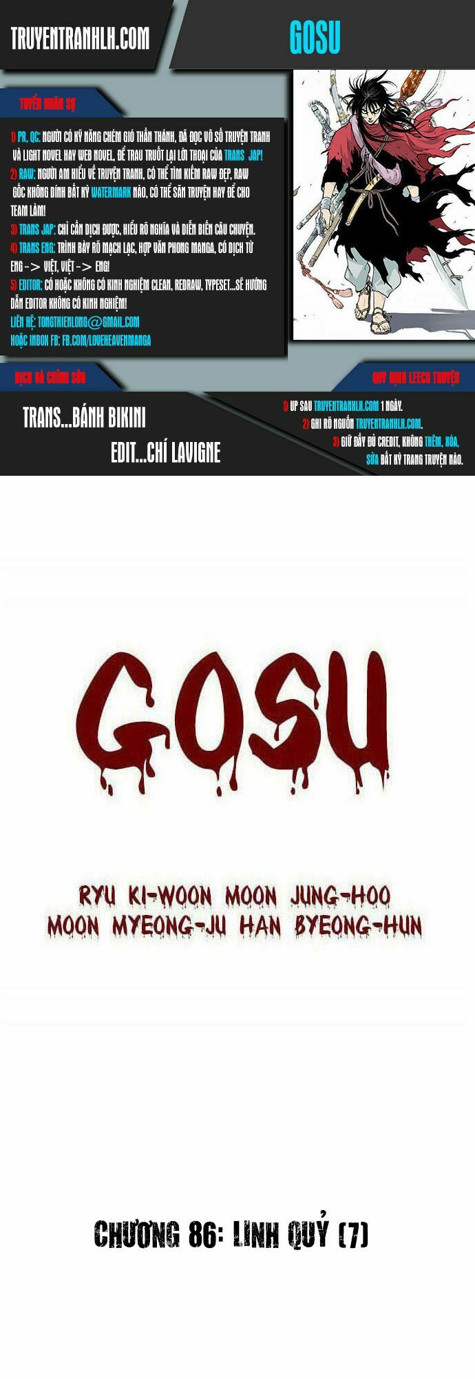 Gosu - Cao Thủ: Chapter 86