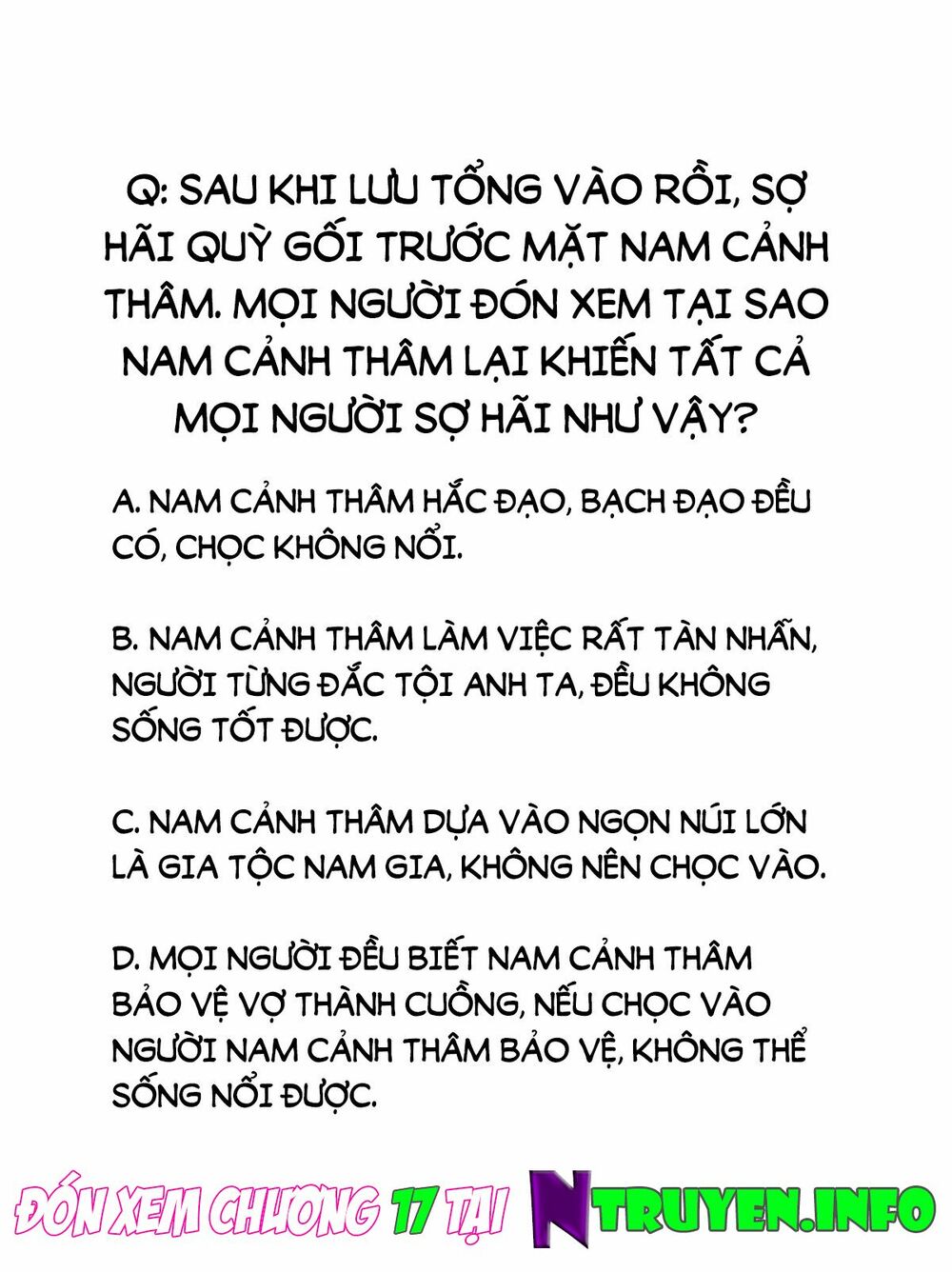 Manh thê khó dỗ: Chapter 16