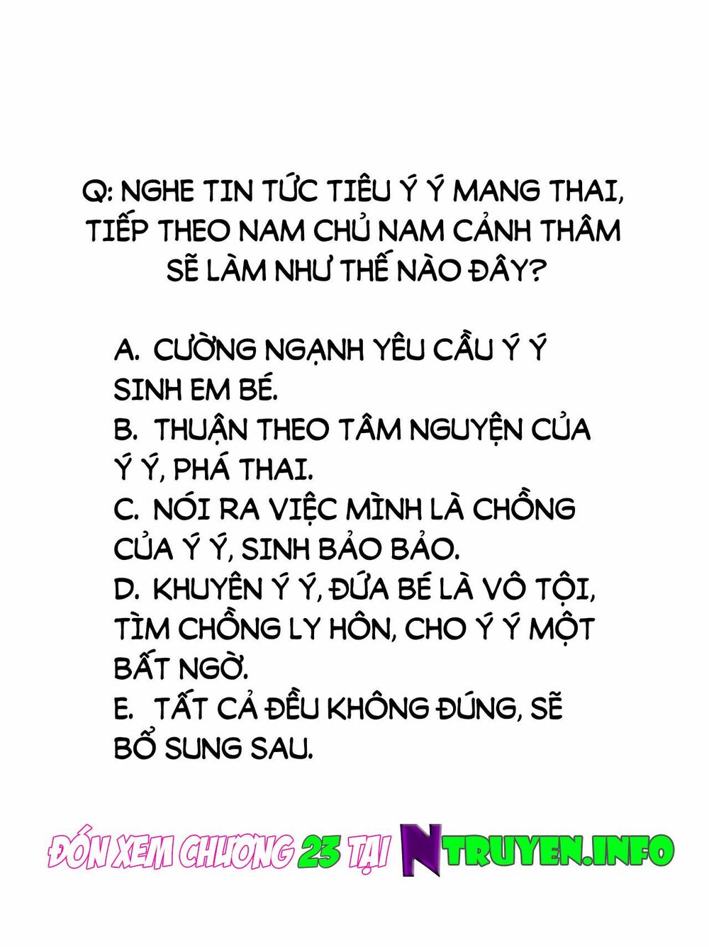 Manh thê khó dỗ: Chapter 22