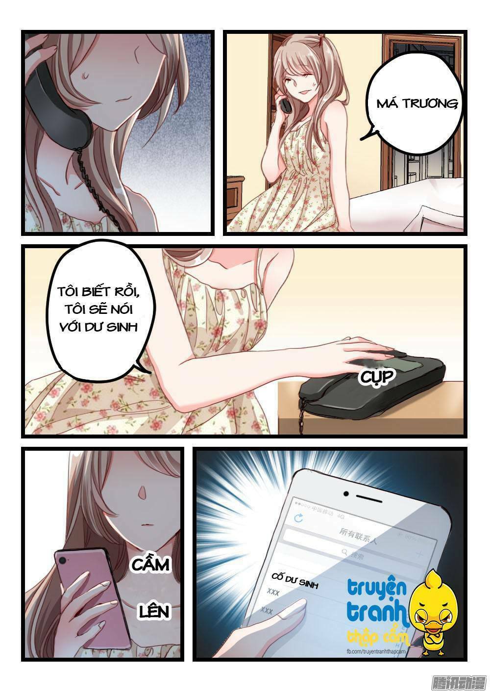Vách tường có nam thần: Cưỡng ép yêu 100 ngày: Chapter 4