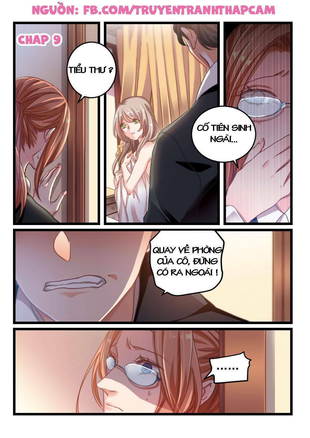 Vách tường có nam thần: Cưỡng ép yêu 100 ngày: Chapter 9