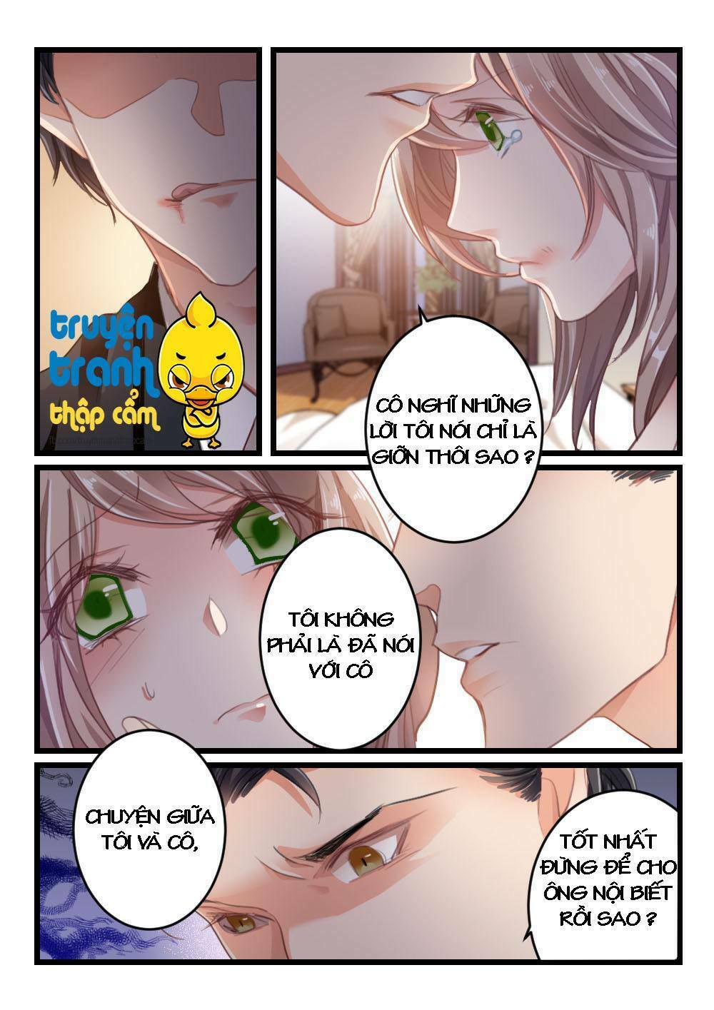 Vách tường có nam thần: Cưỡng ép yêu 100 ngày: Chapter 9