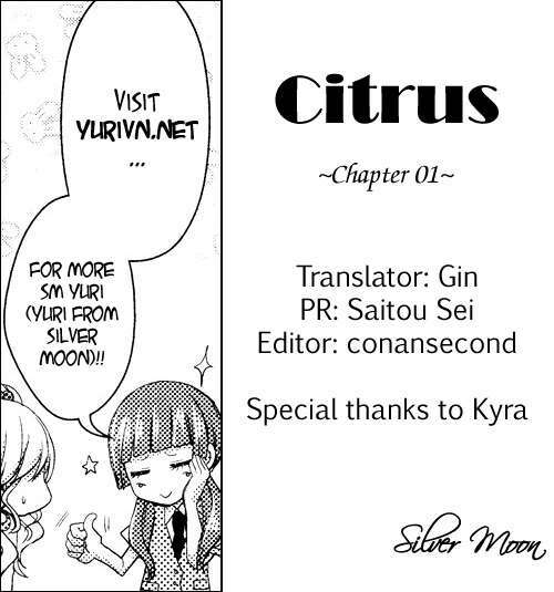 Citrus (Saburouta): Chapter 1
