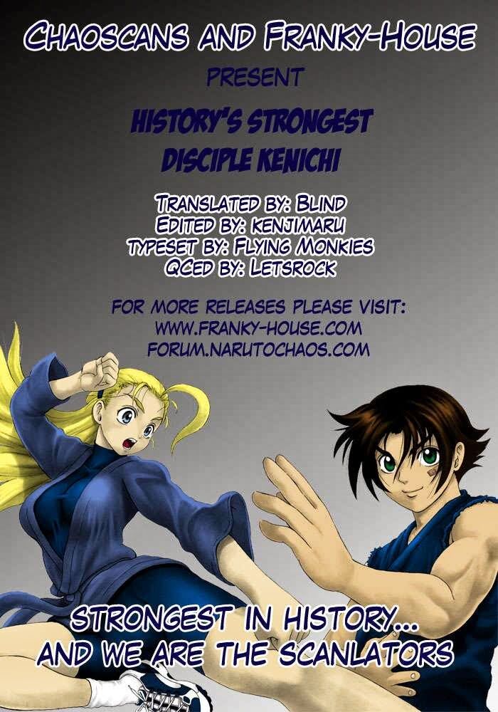 History's Strongest Disciple Kenichi: Chapter 137