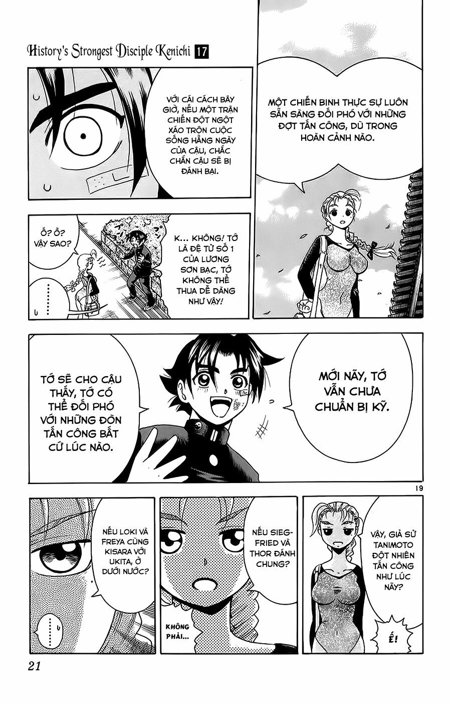 History's Strongest Disciple Kenichi: Chapter 144