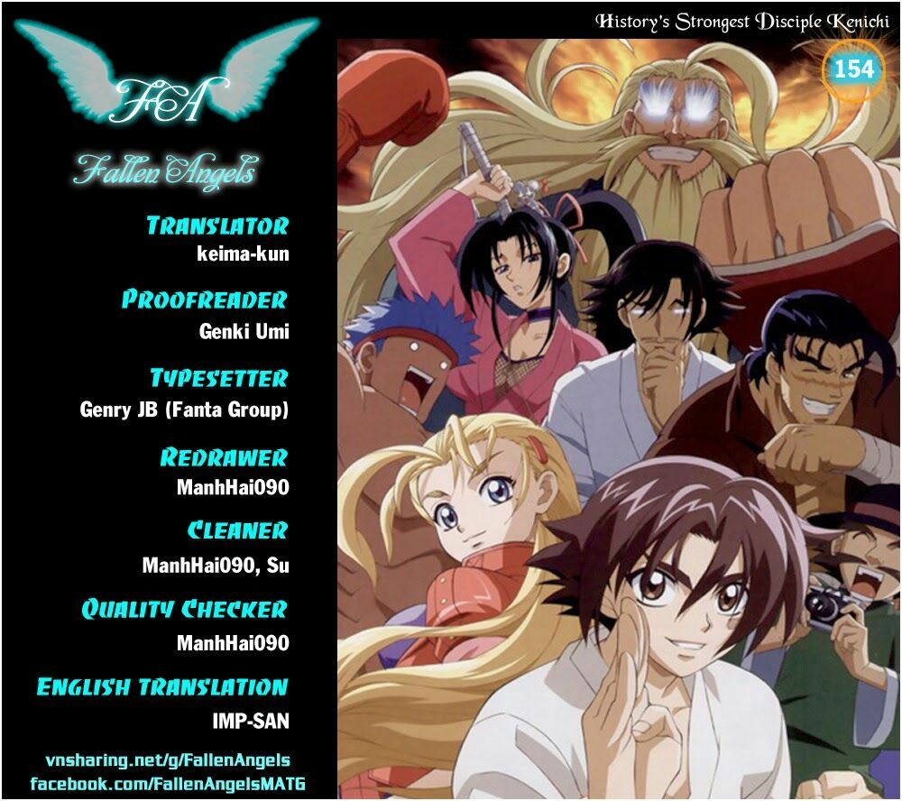 History's Strongest Disciple Kenichi: Chapter 154